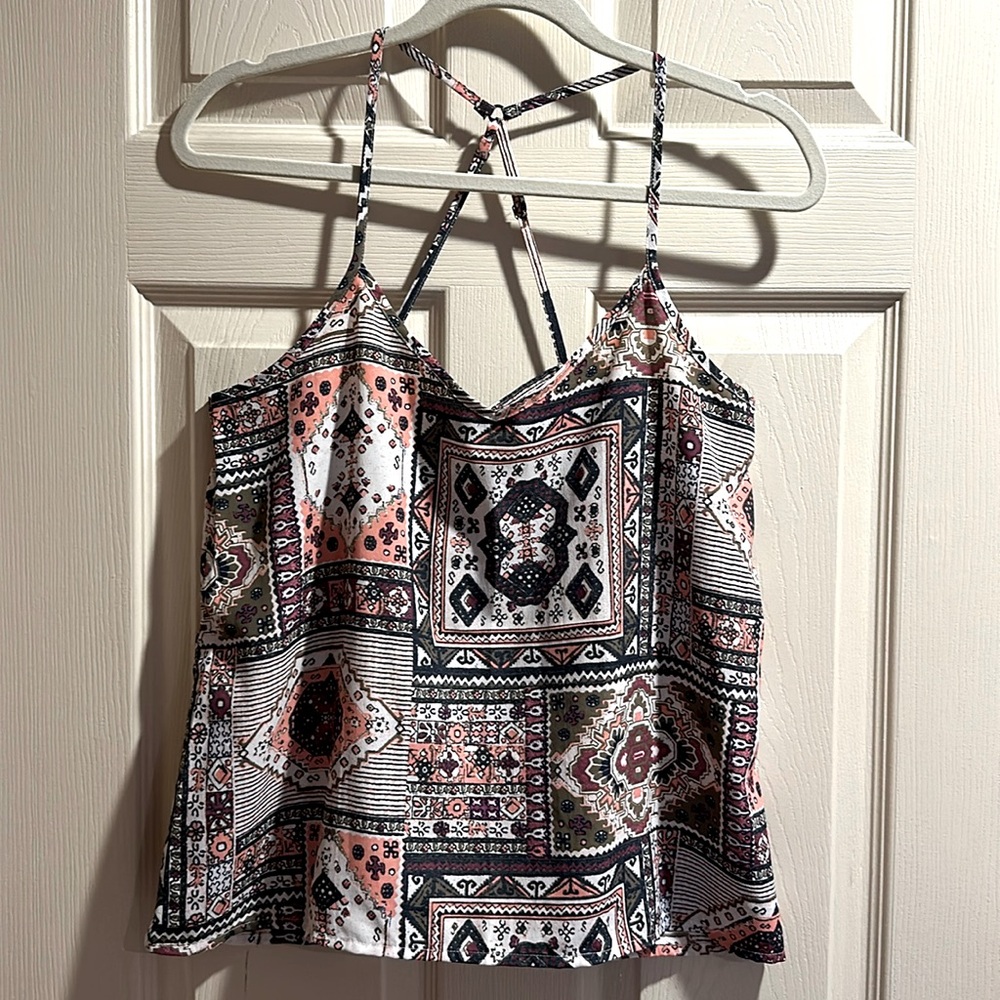Hollister tank top with spaghetti straps